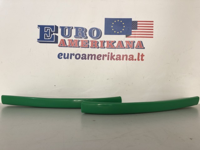 Front Bumper Lip Splitter Guard Cover Trim (Green)